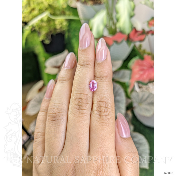 1.20 Ct. Pink Sapphire from Ceylon (Sri Lanka)