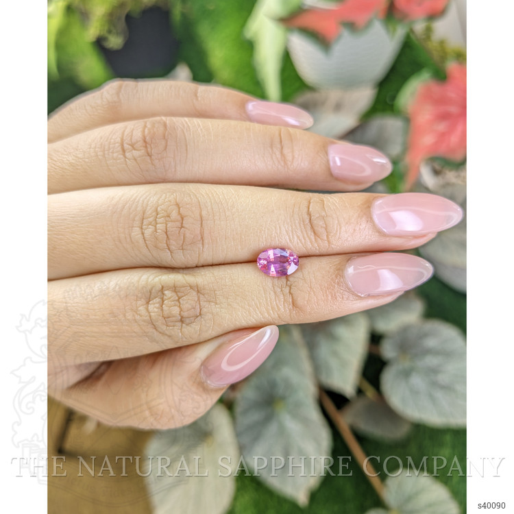 1.20 Ct. Pink Sapphire from Ceylon (Sri Lanka)