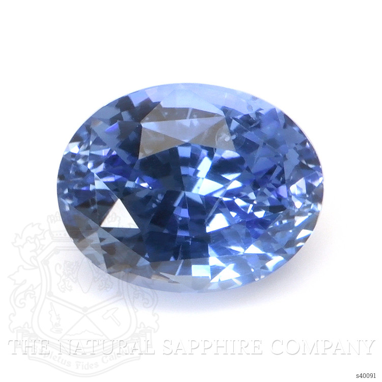 2.41 Ct. Blue Sapphire from Ceylon (Sri Lanka)