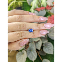 2.41 Ct. Blue Sapphire from Ceylon (Sri Lanka) Life Style