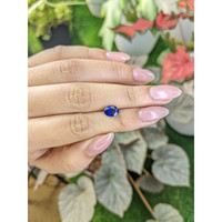 1.44 Ct. Blue Sapphire from Ceylon (Sri Lanka) Life Style