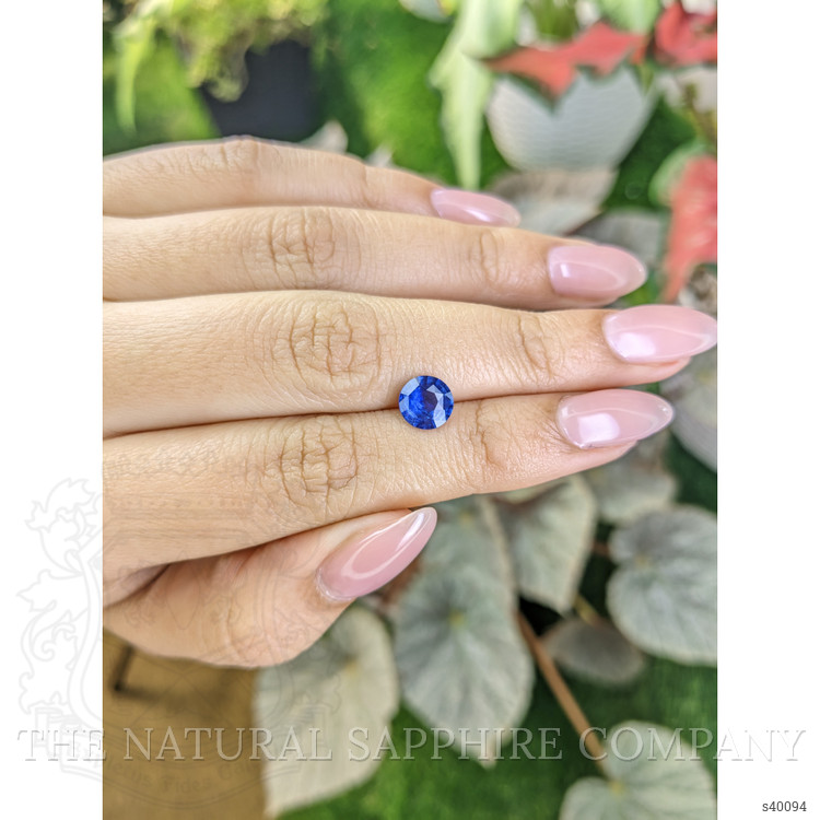 1.56 Ct. Blue Sapphire from Ceylon (Sri Lanka)