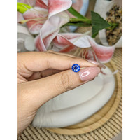 1.56 Ct. Blue Sapphire from Ceylon (Sri Lanka) Life Style