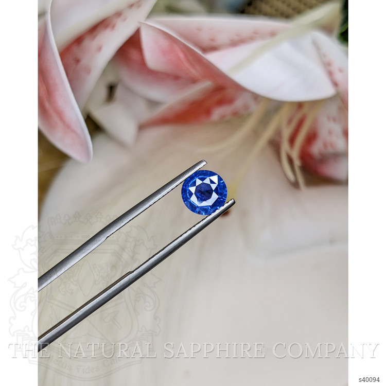 1.56 Ct. Blue Sapphire from Ceylon (Sri Lanka)