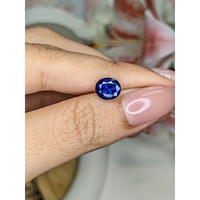 2.28 Ct. Blue Sapphire from Ceylon (Sri Lanka) Life Style