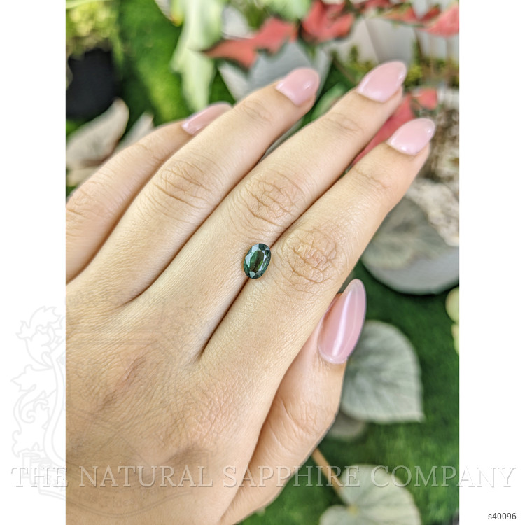 1.35 Ct. Green Sapphire from Madagascar