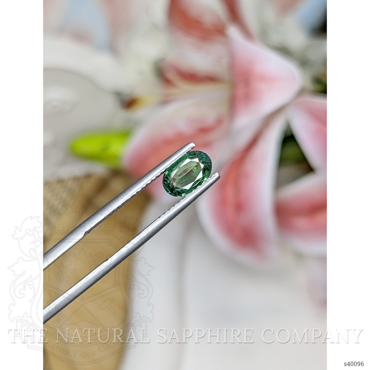 1.35 Ct. Green Sapphire from Madagascar