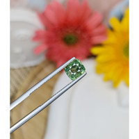 1.71 Ct. Bluish Green Sapphire from Madagascar Life Style