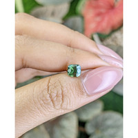 1.23 Ct. Green Sapphire from Madagascar Life Style