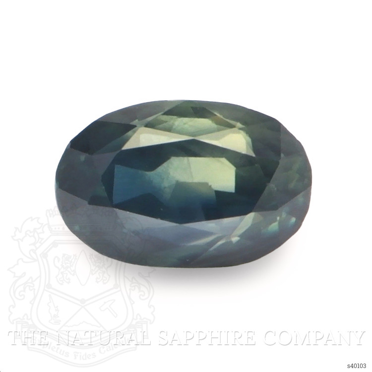 1.33 Ct. Bluish Green Sapphire from Madagascar