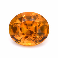 10.66 Ct. Orange Sapphire from Ceylon (Sri Lanka) Video