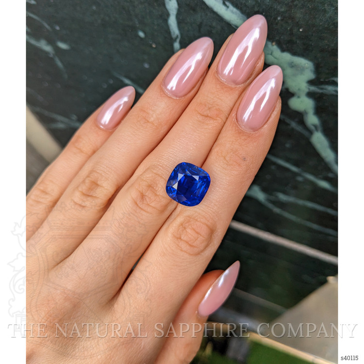11.45 Ct. Blue Sapphire from Ceylon (Sri Lanka)