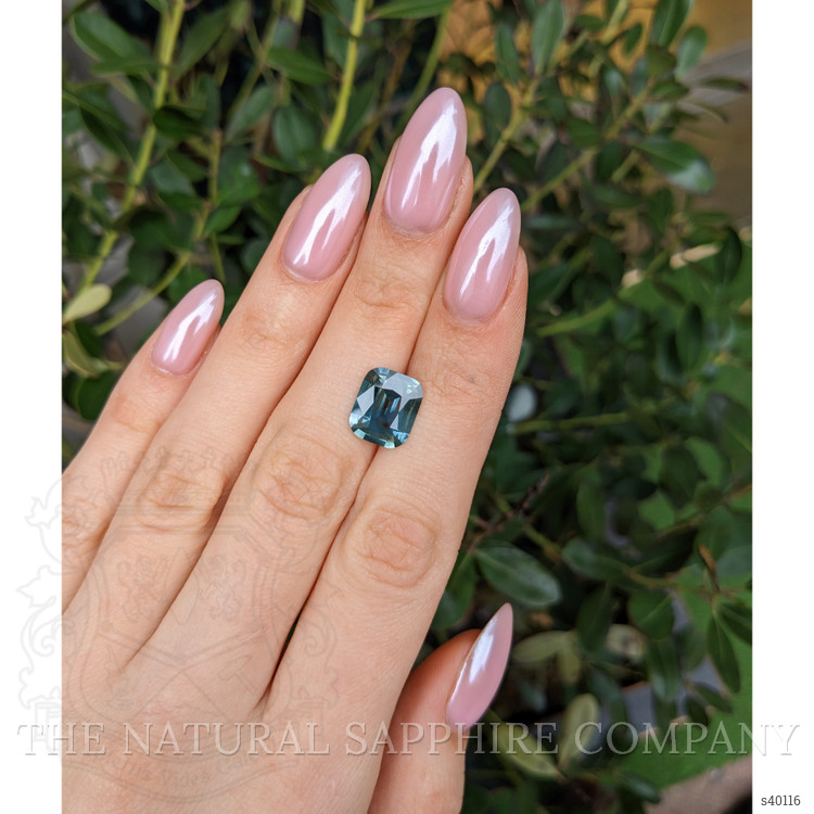 4.78 Ct. Bluish Green Sapphire from Madagascar