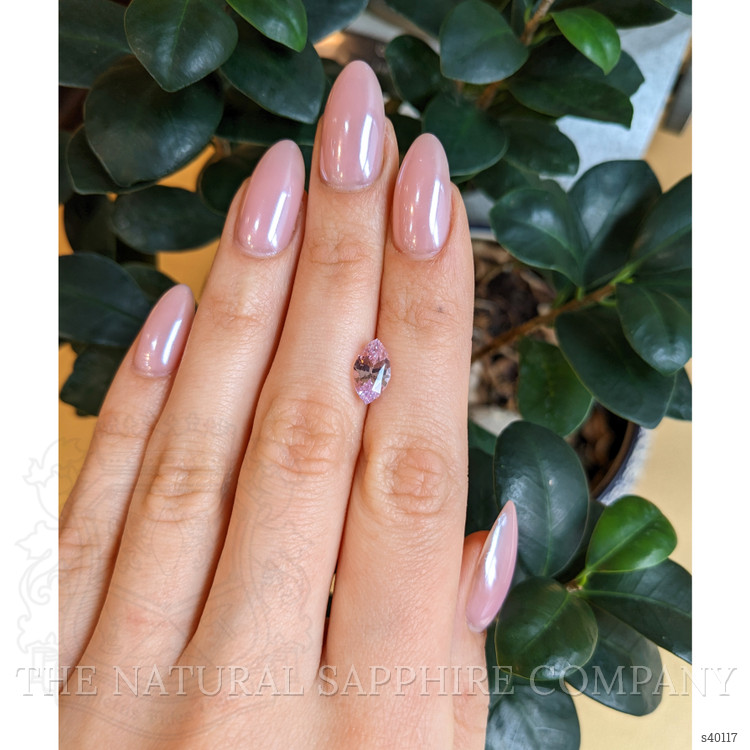 2.56 Ct. Pink Sapphire from Ceylon (Sri Lanka)