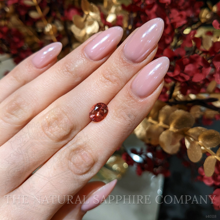 2.60 Ct. Padparadscha Sapphire from Ceylon (Sri Lanka)