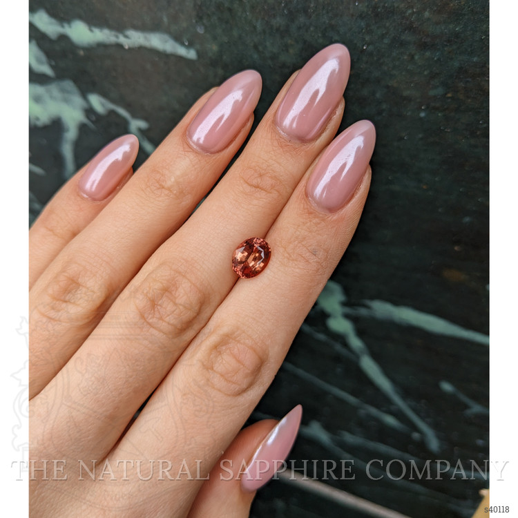 2.60 Ct. Padparadscha Sapphire from Ceylon (Sri Lanka)