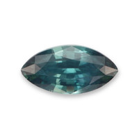 2.06 Ct. Greenish Blue Sapphire from Madagascar Video