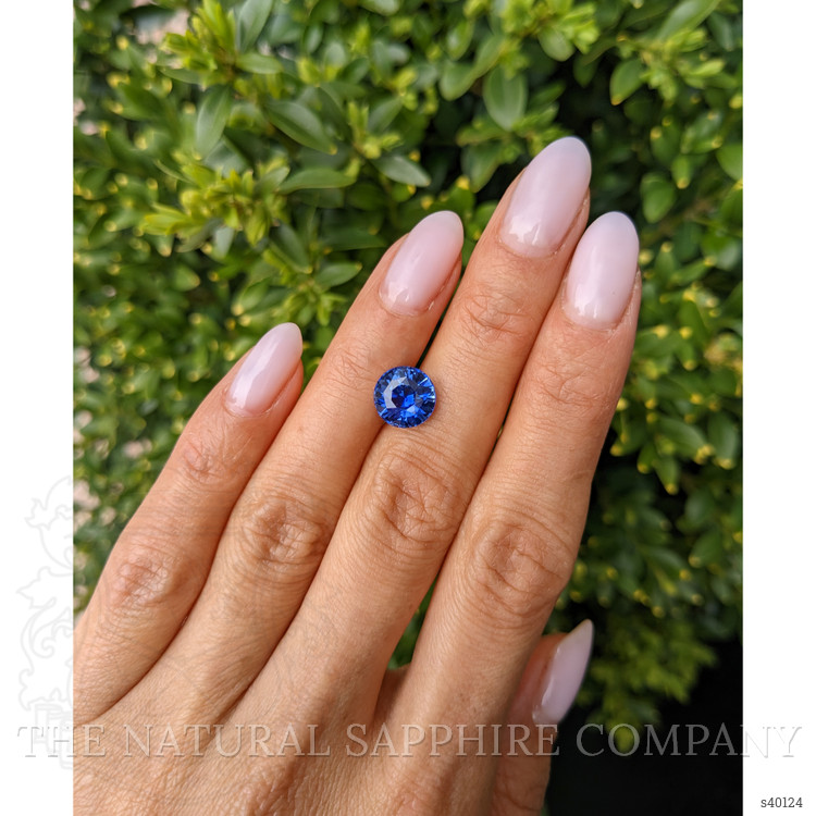 3.50 Ct. Blue Sapphire from Ceylon (Sri Lanka)