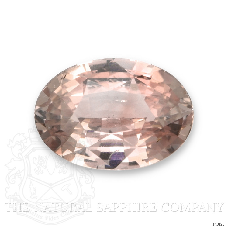 2.06 Ct. Peach Sapphire from Ceylon (Sri Lanka)