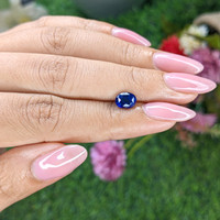 1.42 Ct. Blue Sapphire from Ceylon (Sri Lanka) Life Style