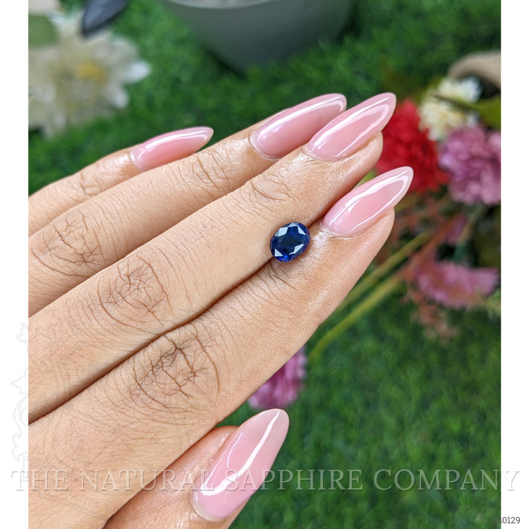 1.42 Ct. Blue Sapphire from Ceylon (Sri Lanka)