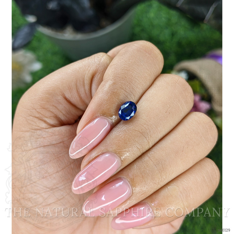 1.42 Ct. Blue Sapphire from Ceylon (Sri Lanka)