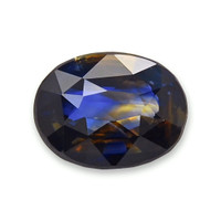 1.32 Ct. Bi Color / Parti Sapphire from Ceylon (Sri Lanka) Video