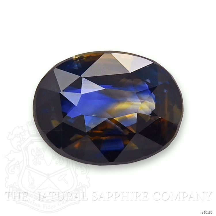 1.32 Ct. Bi Color / Parti Sapphire from Ceylon (Sri Lanka)