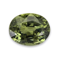 0.37 Ct. Green Sapphire from Thailand Video