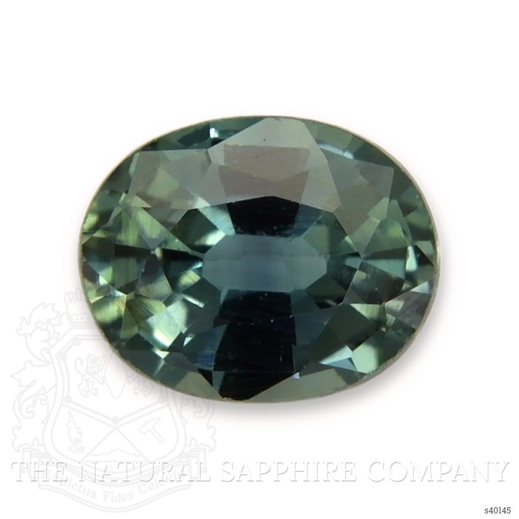 0.40 Ct. Bluish Green Sapphire from Thailand