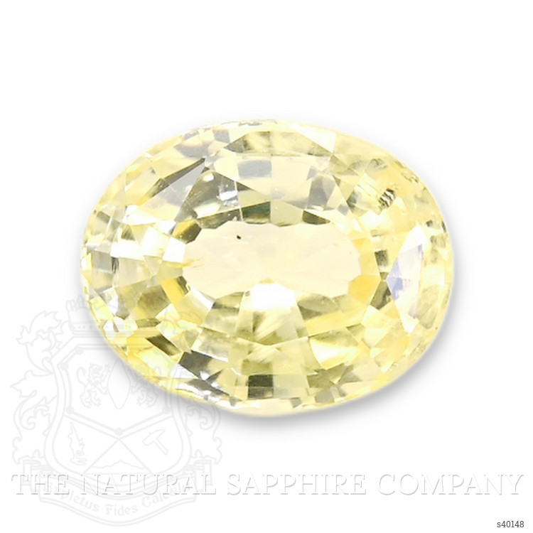1.38 Ct. Yellow Sapphire from Ceylon (Sri Lanka)
