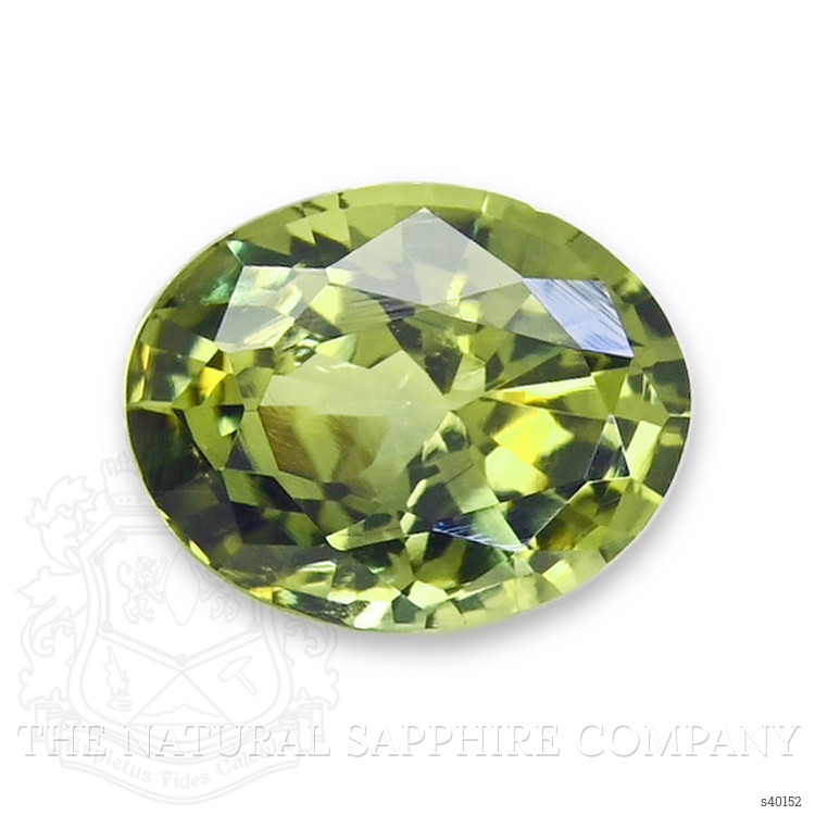 1.44 Ct. Green Sapphire from Ceylon (Sri Lanka)