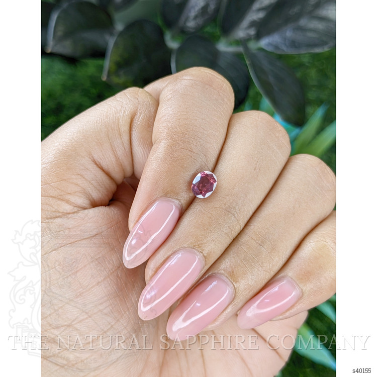 0.96 Ct. Pink Sapphire from Tanzania