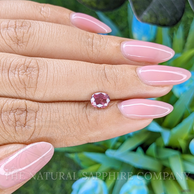0.96 Ct. Pink Sapphire from Tanzania