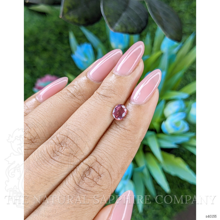 0.96 Ct. Pink Sapphire from Tanzania