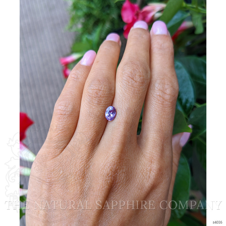 1.08 Ct. Pinkish Purple Sapphire from Ceylon (Sri Lanka)