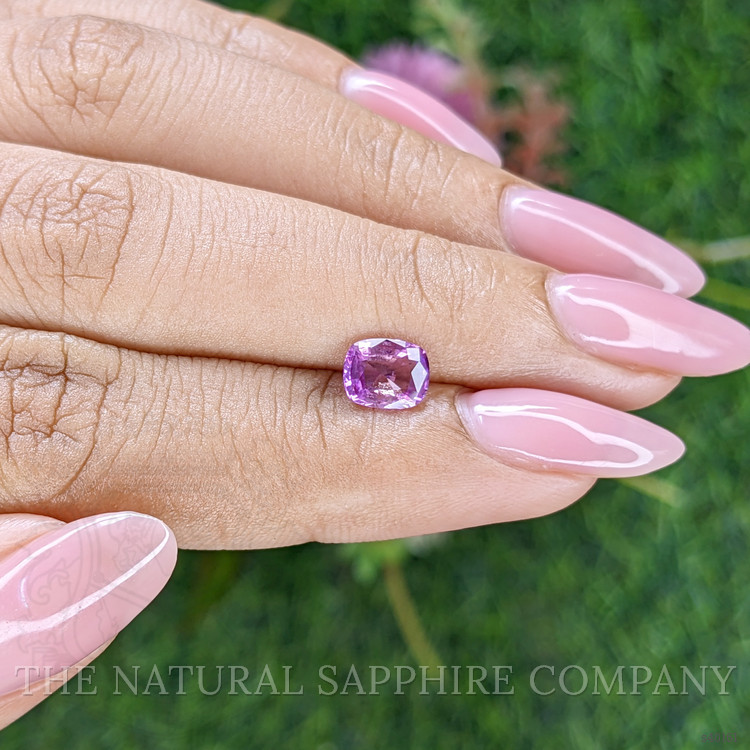 1.03 Ct. Pinkish Purple Sapphire from Tanzania