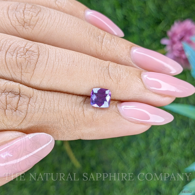 1.26 Ct. Pinkish Purple Sapphire from Tanzania