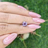 1.56 Ct. Bluish Purple Sapphire from Tanzania Life Style