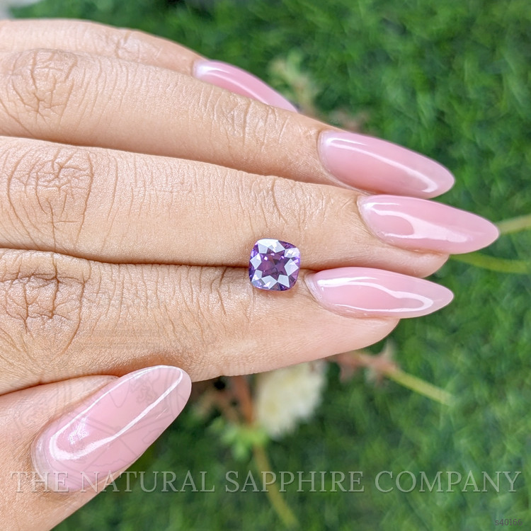 1.56 Ct. Bluish Purple Sapphire from Tanzania