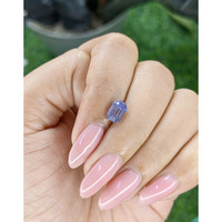 1.78 Ct. Violet Sapphire from Tanzania Life Style
