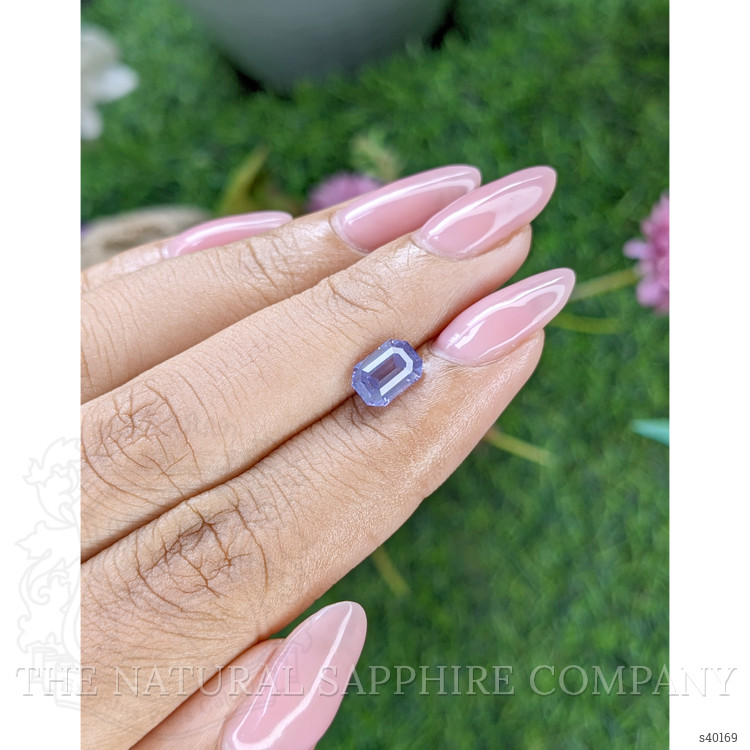 1.78 Ct. Violet Sapphire from Tanzania
