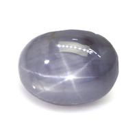 1.40 Ct. Grey Star Sapphire from Ceylon (Sri Lanka) Video