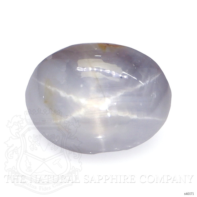 0.89 Ct. Grey Star Sapphire from Ceylon (Sri Lanka)