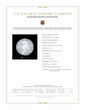 0.94 Ct. Bluish Grey Star Sapphire from Ceylon (Sri Lanka) Scan Report