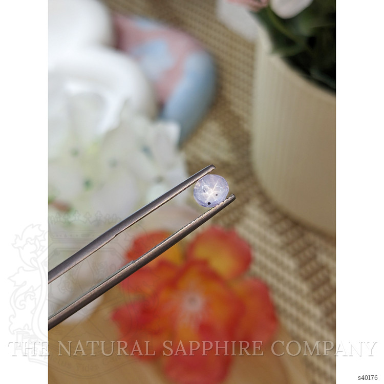 1.39 Ct. Violet Star Sapphire from Ceylon (Sri Lanka)