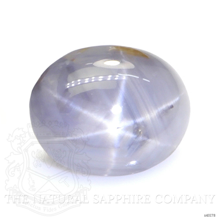 1.49 Ct. Bluish Grey Star Sapphire from Ceylon (Sri Lanka)