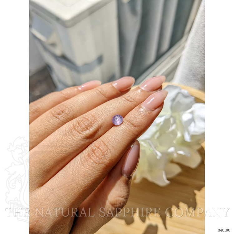 1.55 Ct. Purple Star Sapphire from Ceylon (Sri Lanka)