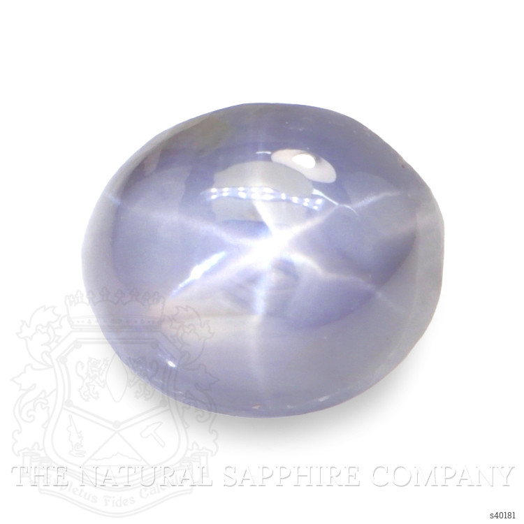 1.34 Ct. Greyish Blue Star Sapphire from Ceylon (Sri Lanka)