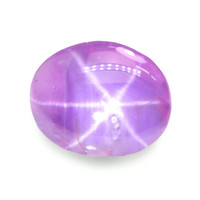 1.14 Ct. Pinkish Purple Star Sapphire from Ceylon (Sri Lanka) Video